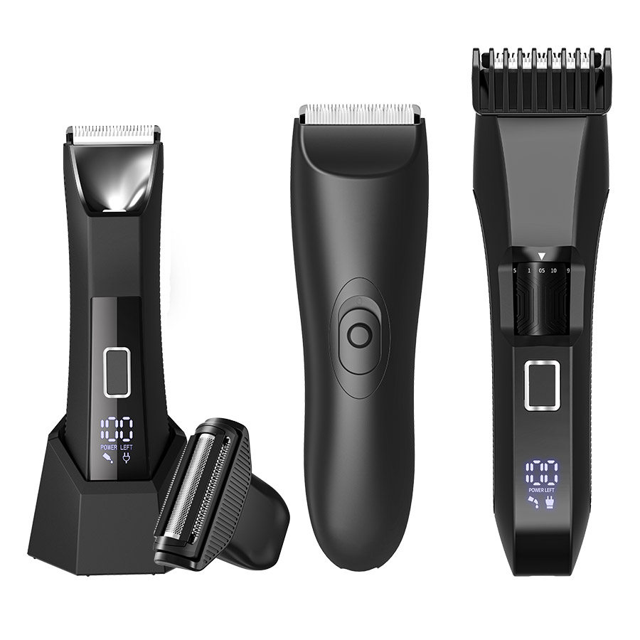 Body Hair Trimmer, Groin&Body Manscape Trimmer For Men, Electric Ball Shaver Groomer, Pubic Grooming Clipper Male R