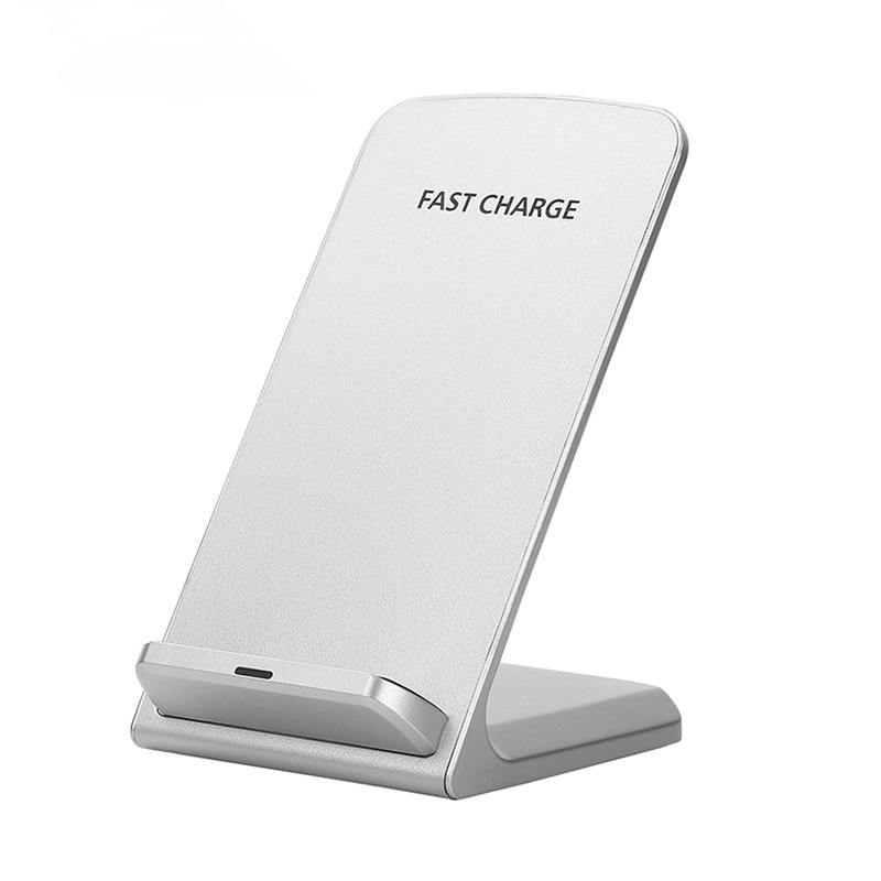 Qi Drahtlose Ladestation für iPhone X XS 8 XR Samsung S9 S10 S8 S10E Schnelle Drahtlose Ladestation Telefon ladegerät Stehen