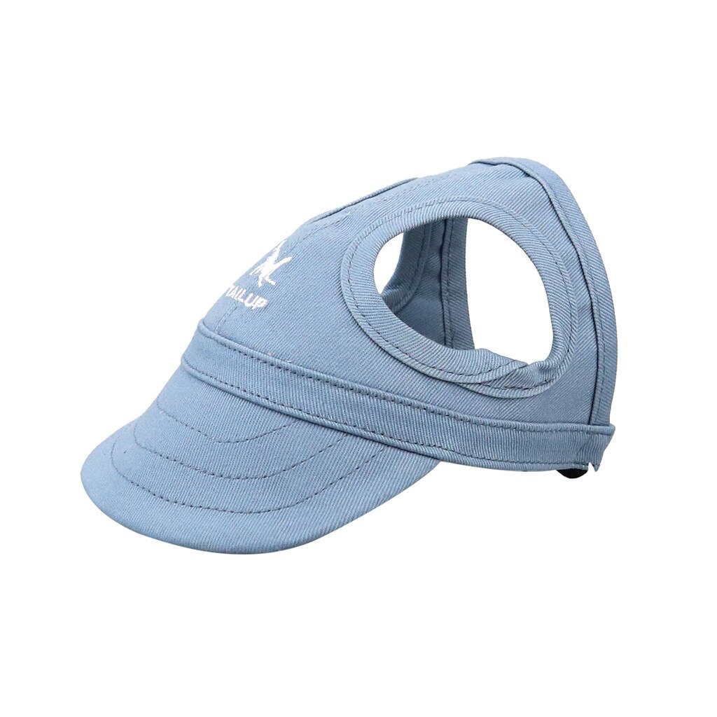 Pet Hoed Met Oor Gaten Hond Sport Baseball Voor Zon Bescherming Roze Ademende Zomer Zonnehoed Doek Mesh Canvas Hoed