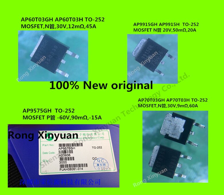 10 stuks/partij 100% originele AP60T03GH AP60T03 6... – Grandado