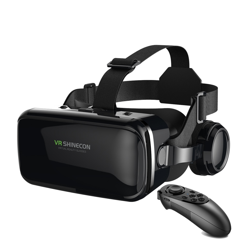 Vr Shinecon Virtual Reality 3D Bril Voor Smartphone Helm Vr Headset Bril Casque Verrekijker Video Game