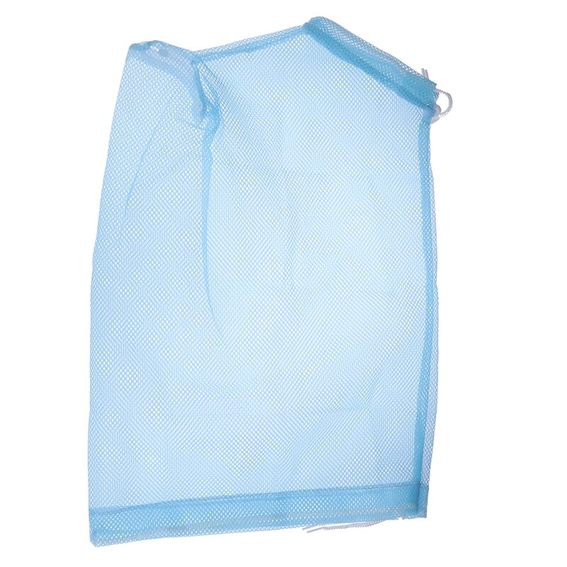 Aucune griffure morsure fournitures pour chat coupe des ongles maille chat sac de bain chats toilettage sacs de lavage chat bain sac propre: Blue
