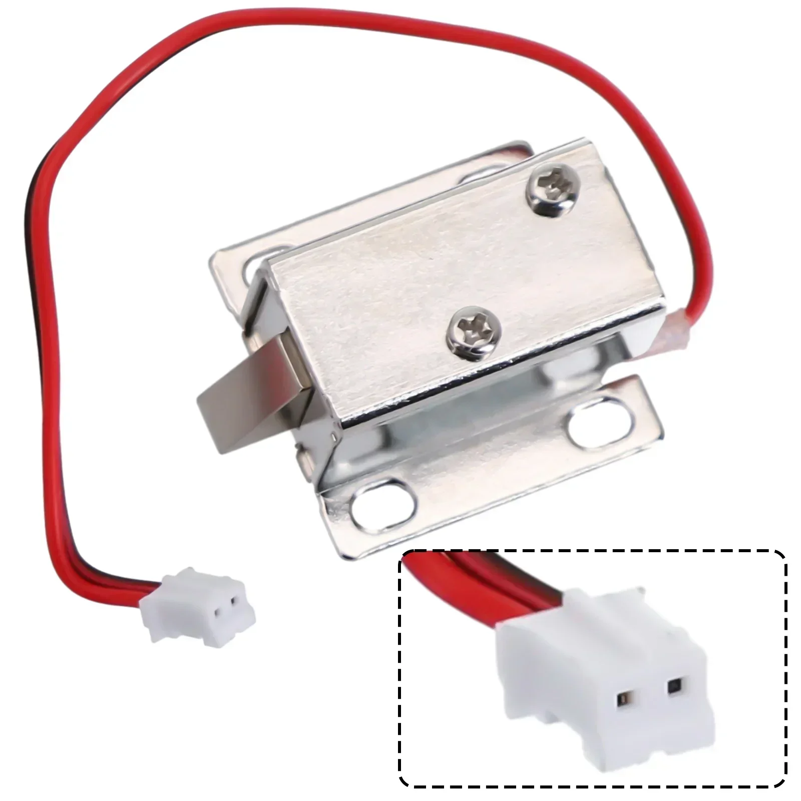 Verrou électronique pour porte, 12V, électro-aimant, solénoïde de libération, limace inclinée, serrure de commande électrique