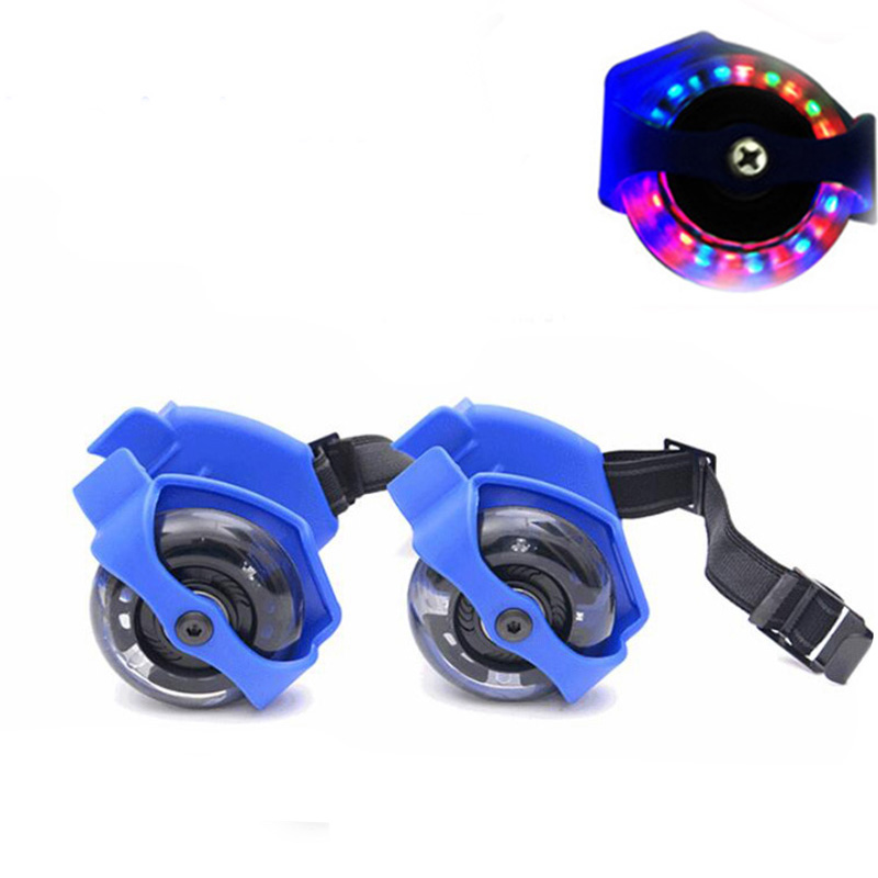 FITSHAPE lashing Roller Skating Shoes Small Whirlwind Pulley Flash Wheel Roller Skates Sports Rollerskate Shoes for Kids Adult