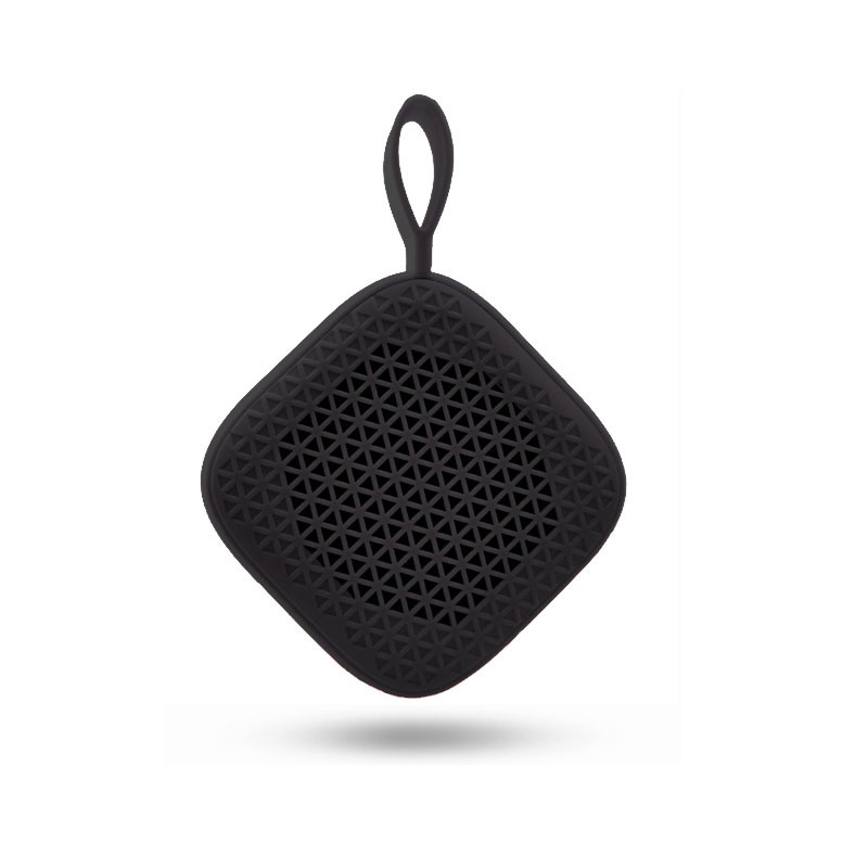 Draagbare Outdoor Waterdichte Bluetooth Speaker Mini Bluetooth Speaker Mobiele Telefoon Auto Subwoofer Kleine Luidspreker: Black