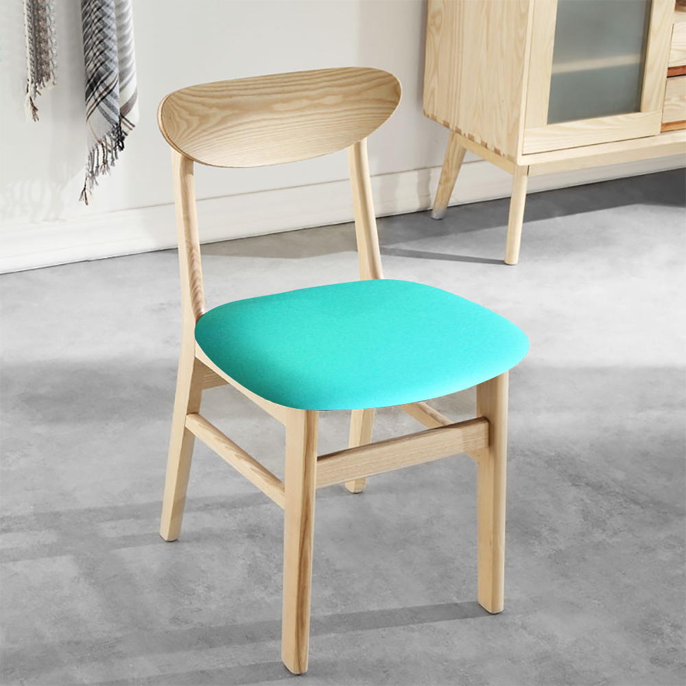 1 stk stol setebeskytter trekk trykt kjøkken tøye ut trekk til spisestue stol avtagbart elastisk sete trekk stue slipcover: Rosa