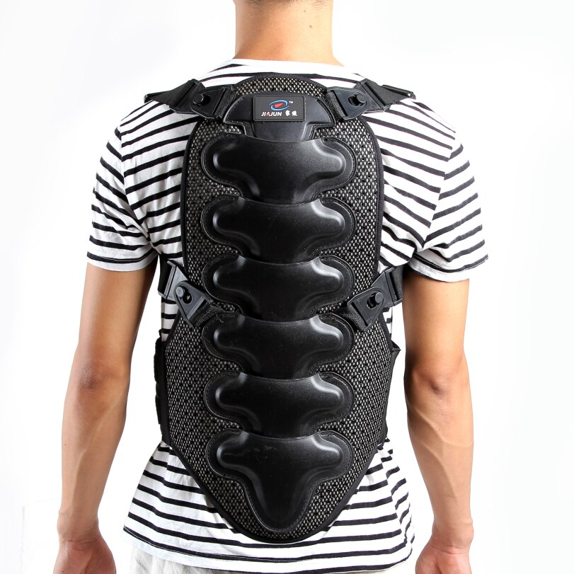 Adults Child Motocross Sport back Spine armour ATV skiing Roller skating Double Layer back protection riding Off Road protector: Adults back pad / L