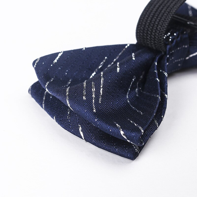 Klassisk børn dreng polyester bowtie sommerfugl slips justerbar lys silke anker print slips fest kæledyr hals slips