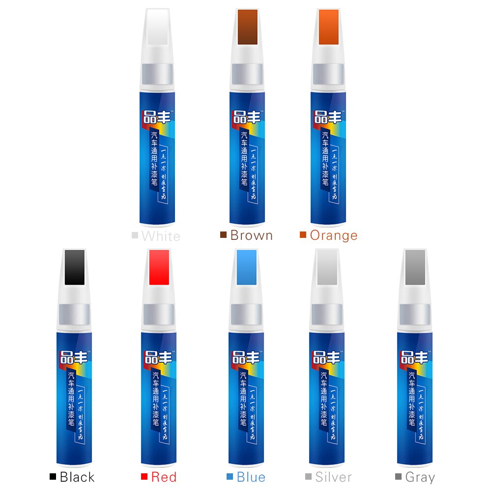 12ml bil maling pen universel auto maling pleje giftfri vandtæt klar pels ridse remover til biler i enhver farve