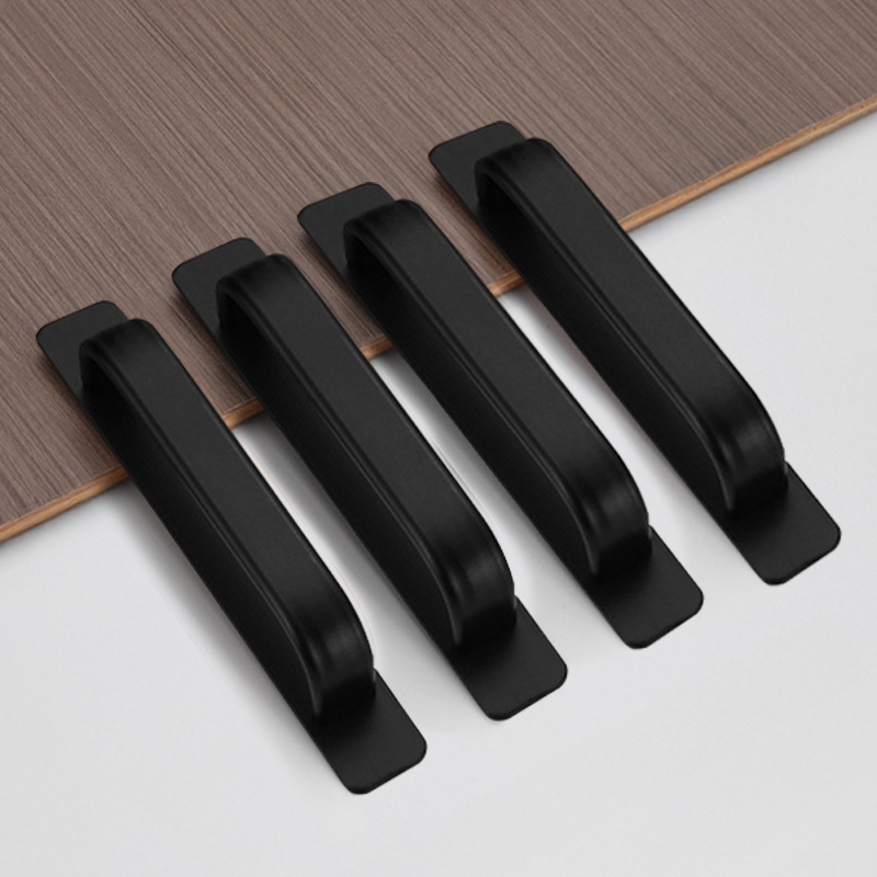 Glazen deurgreep met zuignap - Geen boor Universele trekgreep voor schuifdeuren, kasten en ramen, eenvoudig te installeren ladehandgreep