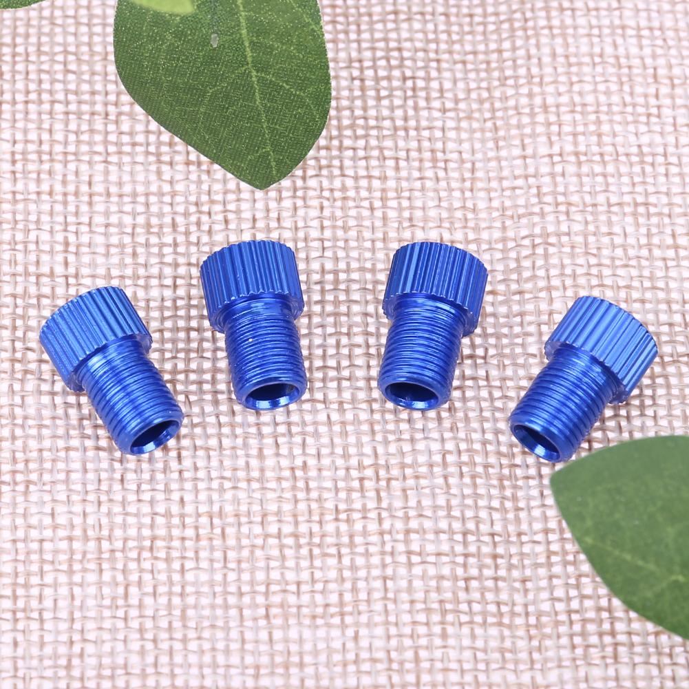 4 Stck Fahrrad Ventil Adapter Pumpe Reifen Ventil Adapter Konvertieren Presta Schrader Kupfer Fahrrad Luft Ventil Adapter Fahrrad Zubehör