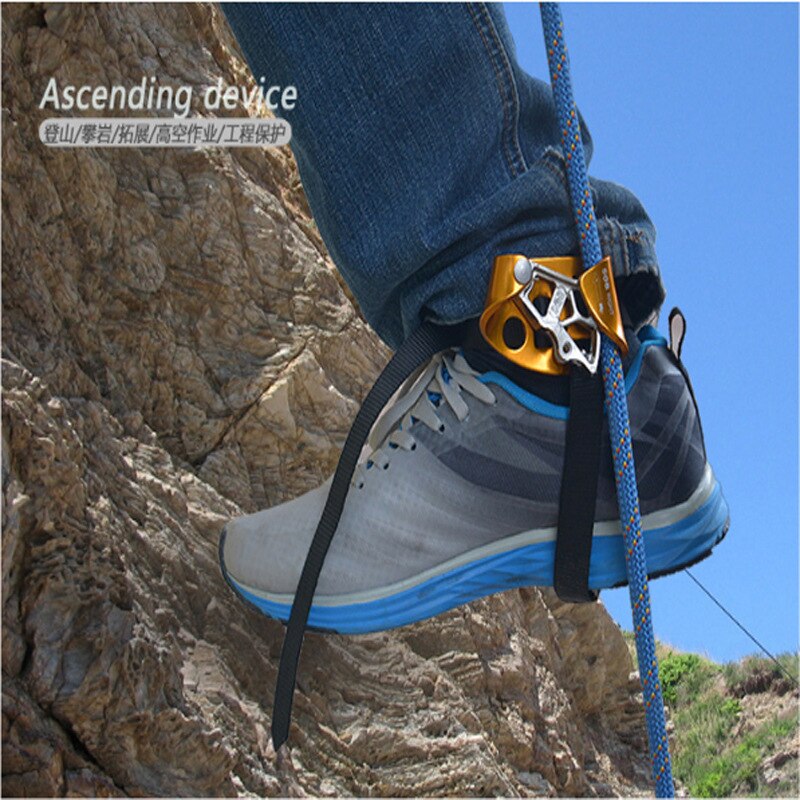Ascender Riser Rock Mountaineering Equipment Climbing Device Anti-dropping Protector Climbing Accessory ZM718