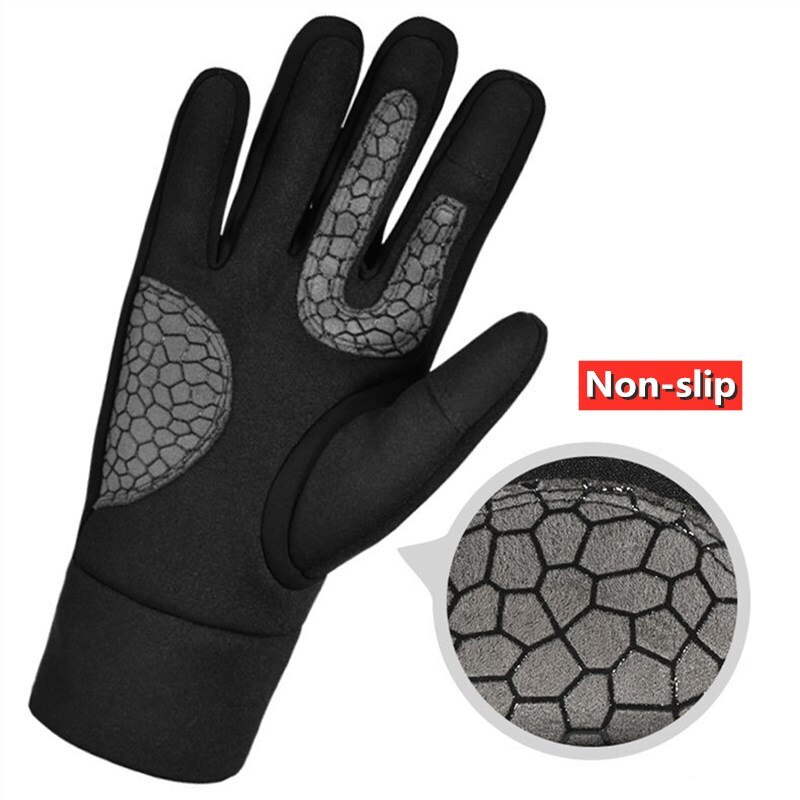 AURUZA Winter Gloves For Men Women, Waterproof Cycling