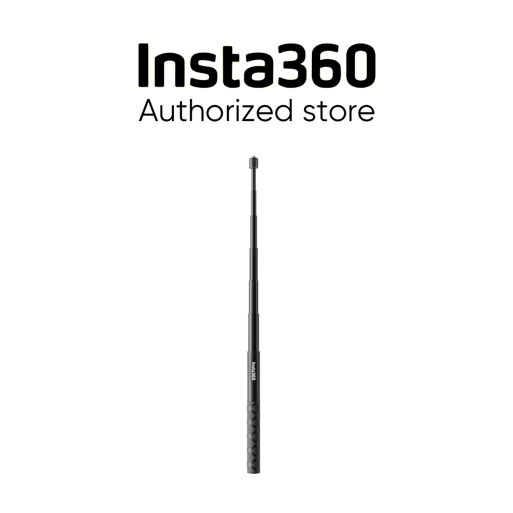100%  original insta 360 114cm osynlig selfiepinne - officiella 360 kameratillbehör för  x4/x3/go3s/ ace pro/ace /go3
