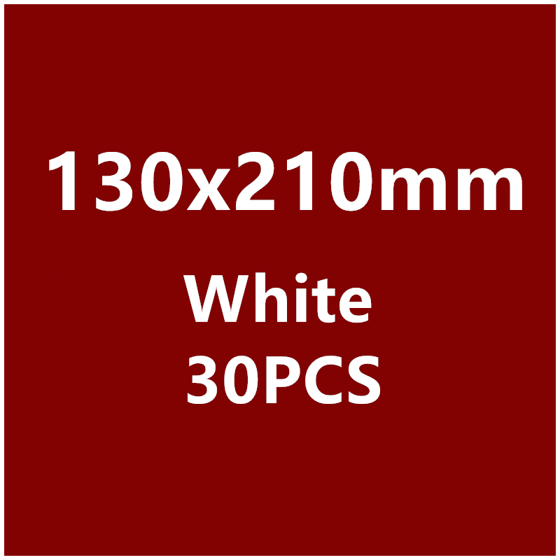 30 PCS Multiple Size White Foam Envelope Bag Mailers Padded Envelope With Bubble Mailing Packaging Bags For Business: 130x210mm 30 PCS