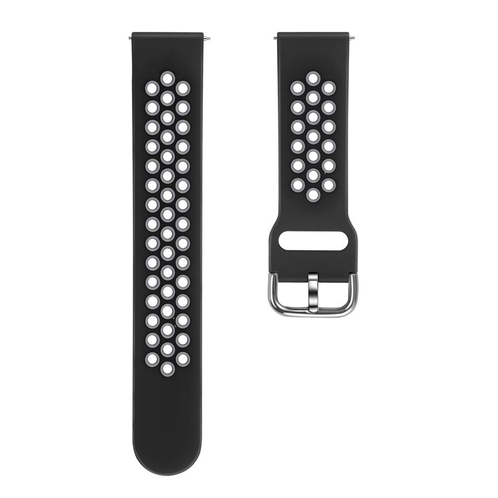 Banda de silicone macio para xiaomi huami amazfit bip s lite relógio inteligente pulseira esportiva para huami gts 2 gtr 42mm pulseira de pulso