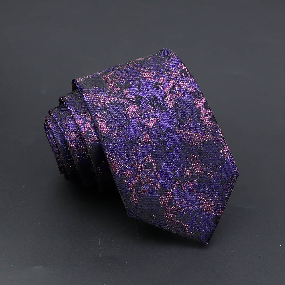 Tie Voor Mannen Klassieke Zakelijke Blauw Rood Plaid Stippen 6Cm Jacquard Stropdas Dagelijkse Slijtage Das Wedding Jurk Accessoires: 4