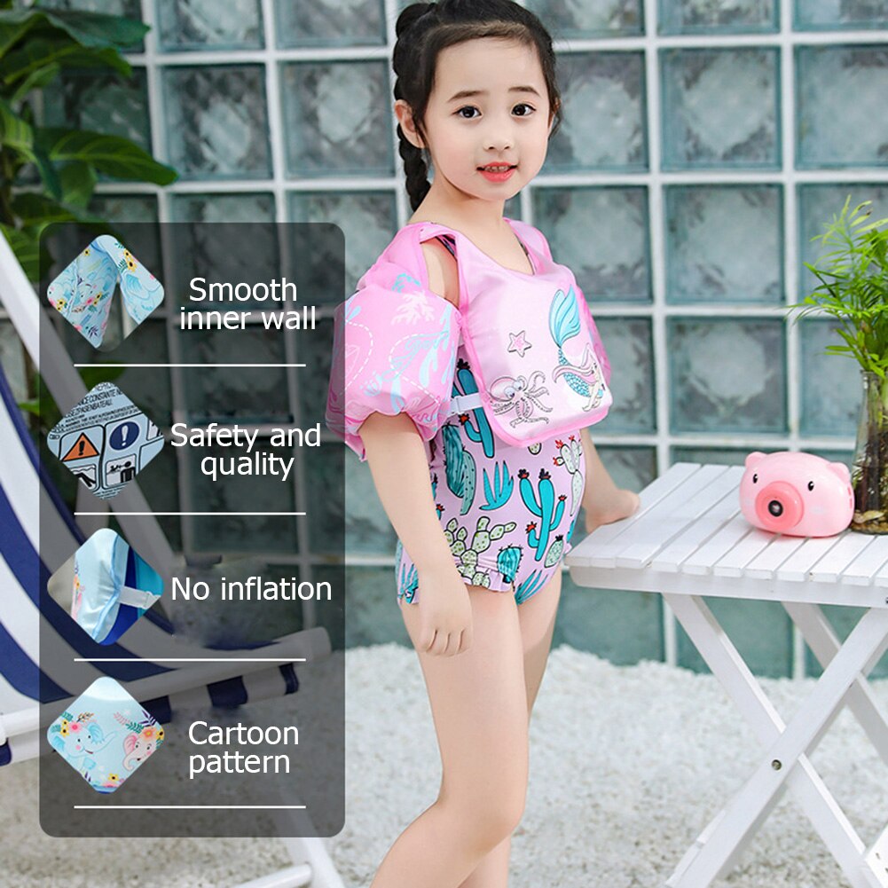 Gilet de flottaison en mousse de sécurité pour enfants et bébés, gilet de sauvetage, piscine épaissie, manchon de bras d'entraînement, accessoire pour nourrissons #38