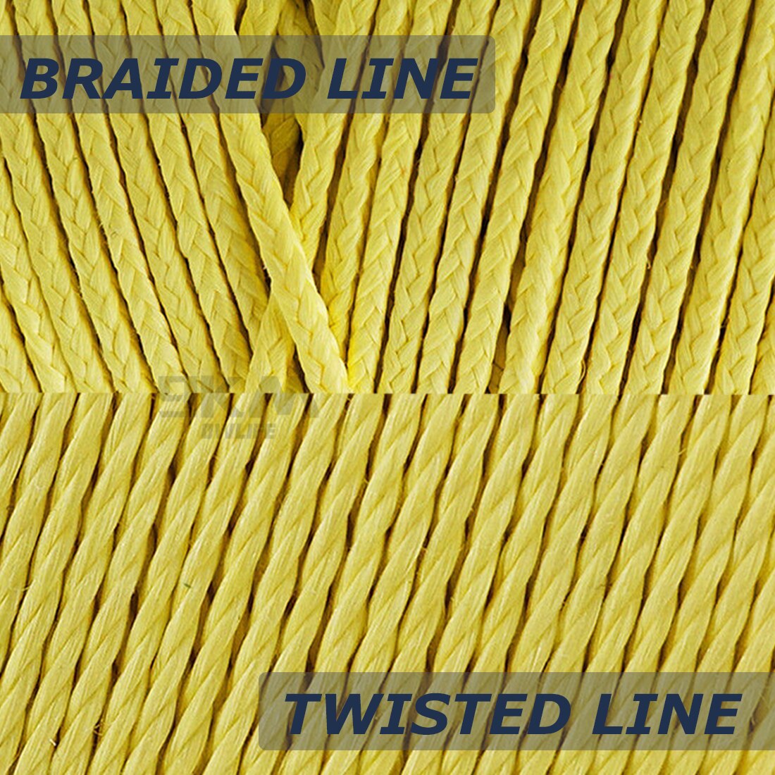 Hilo de Kevlar trenzado para pescar, cuerda refractaria para tienda de senderismo, resistente al corte, 0,6 ~ 0,8mm