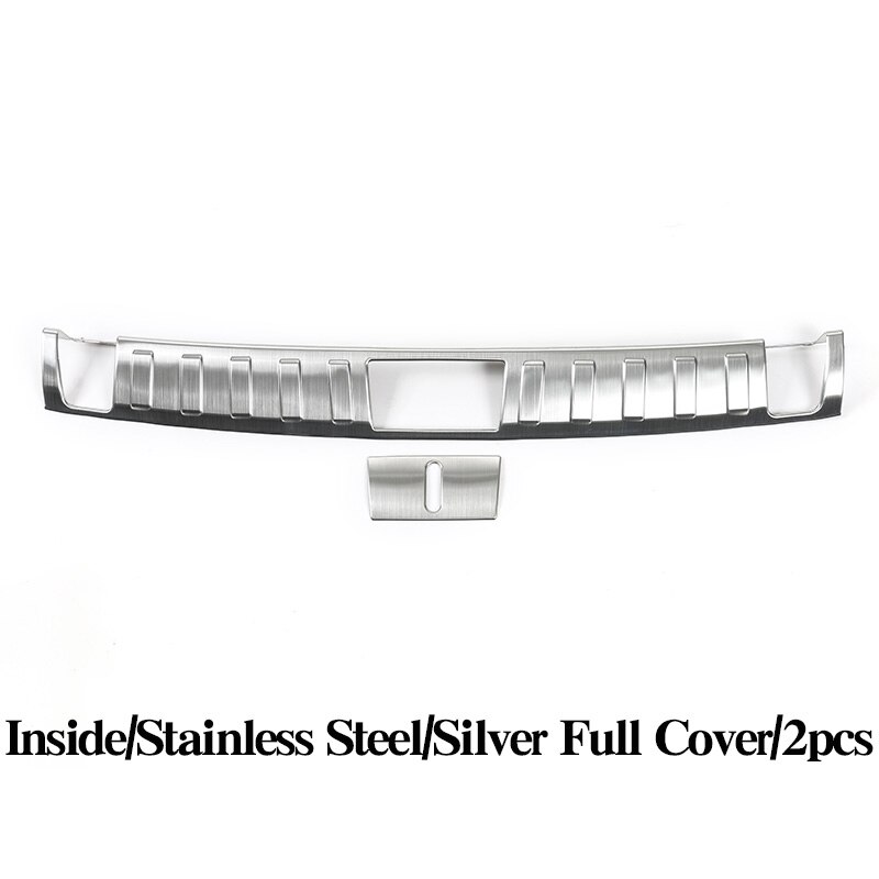 Piastra di protezione per baule auto per jeep rinnegato pedale in acciaio inossidabile accessori decorativi resistenti allo sporco antigraffio