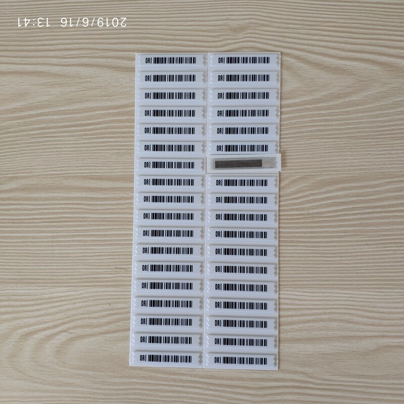 Houze, naklejka antykradzieżowa, miękka etykieta EAS, miękka etykieta dr, rano 58KHZ, 108 sztuk/partia