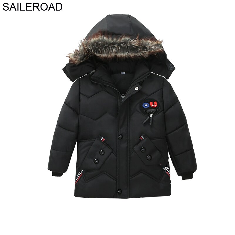 SAILEROAD – veste en coton pour enfants de 3 à 5 ans, manteau d'automne pour garçons: 1930 balack / 5T