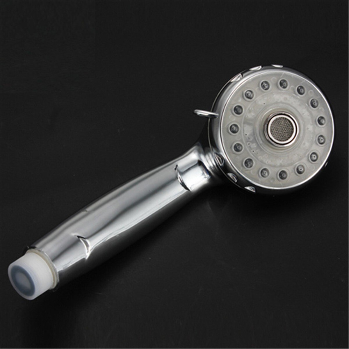 Adjustable 3-mode 3-color LED Shower Head Light Temperature Sensor RGB Bathtub Sprinkler Bathroom Shower Head