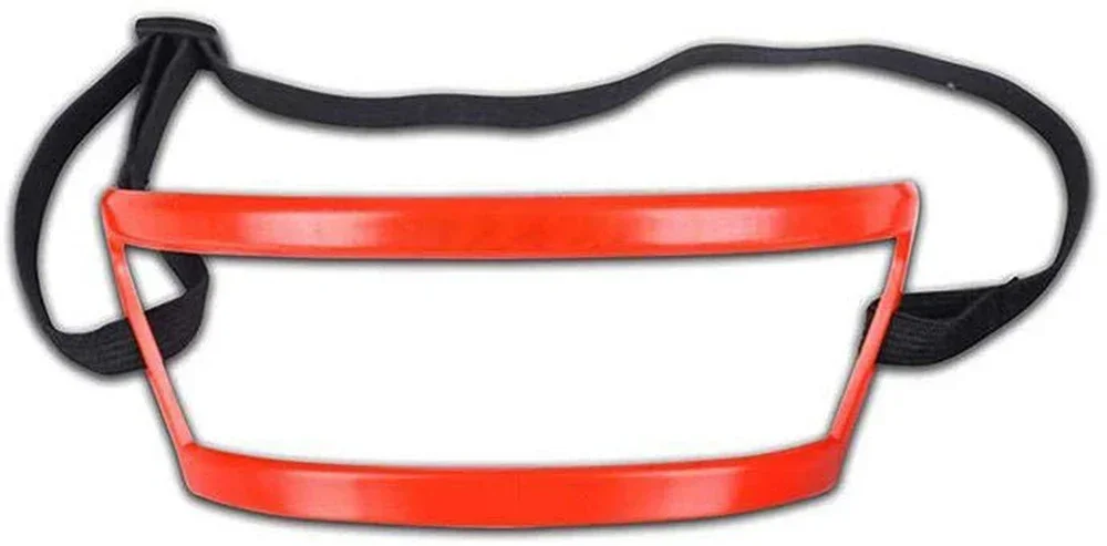 Haar Trimmen Liniaal Halslijn Gids Vormgeven Styling Baard Sjabloon Kam Nek Rug Styler Mannen Nek Vormgeving Liniaal Gereedschap Voor Kapper: Rood