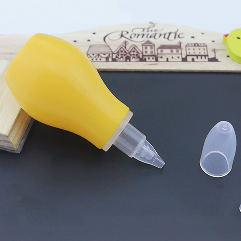Bambini appena nati Del bambino Naso Aspiratore bambino Aspiratore Nasale Neonato Moccio di Vuoto Ventosa Morbido Consiglio più pulito Prodotti per La Cura Del bambino: YW
