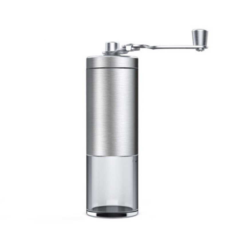 Nowa korba ręczna młynek robić kawy przenośna towarzysząca maszyna robić kawy ręczna szlifierka szlifierka ze stali nierdzewnej Dropship: 02