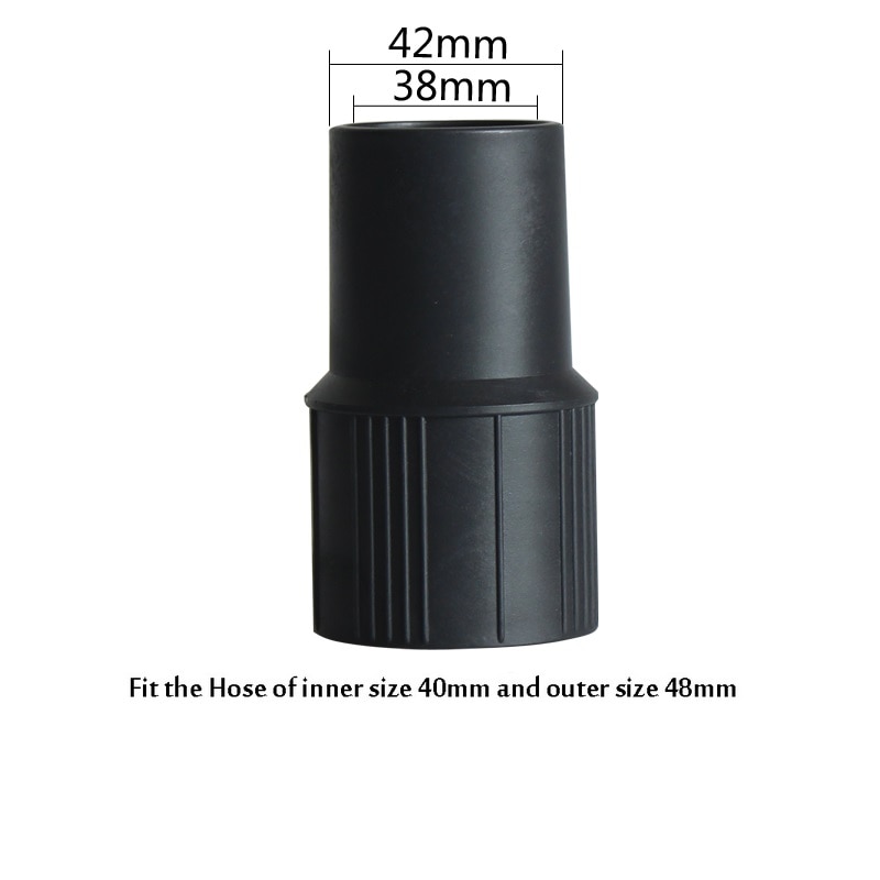 Centrale Stofzuiger Onderdelen 38mm * 42mm Adapter Fit voor Stofzuiger Slang Stofzuiger Buis Connector Fit tube maat 40mm