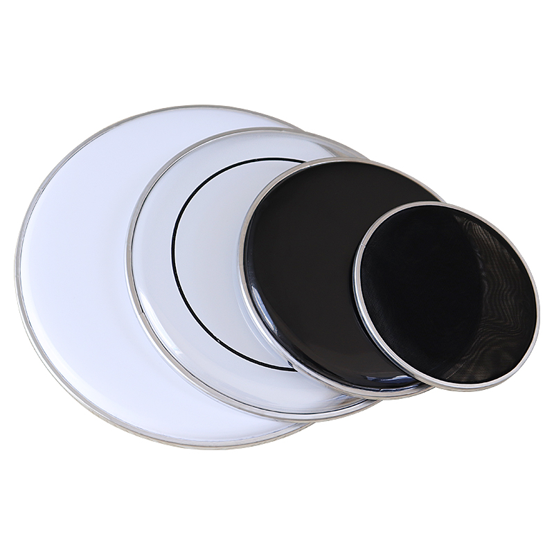 6- 8-10inch transparent color double drum skin drum head the outermost layer of skin sound controlled