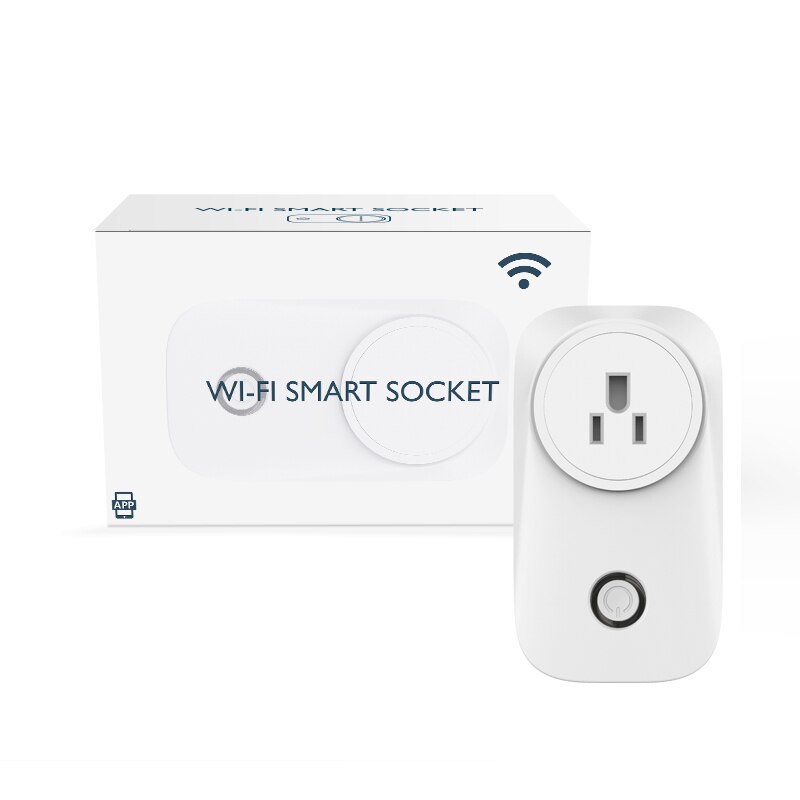 10A 16A WIFI Smart Socket Plug EU UK Swit AU BR FR JP Israel Ita ZA Plug Remote Control Smart Work For Alexa Google Home: 10A / US Plug