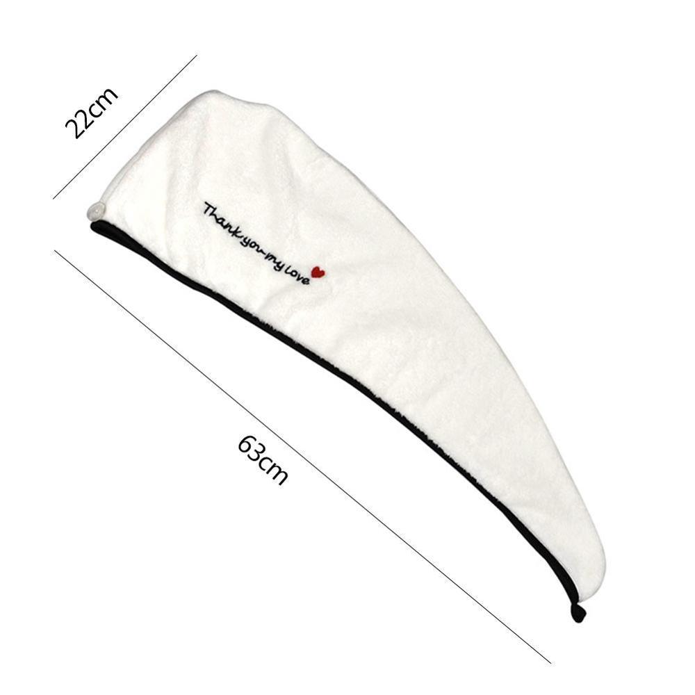 Toalla de secado de cabello Rapided, gorro de pelo de secado rápido envuelto superabsorbente, toalla de secado rápido, gorro de baño, artículos de uso diario para el hogar