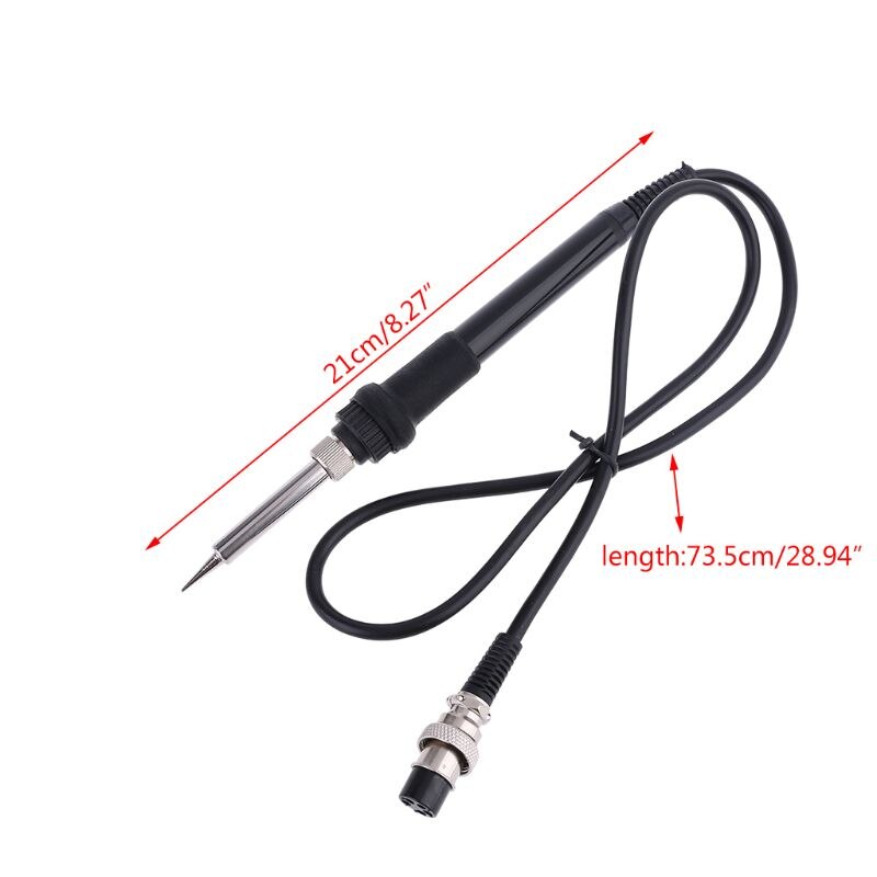 Soldeerbout handvat voor hakko 936 907 937 5 gaten keramische verwarming