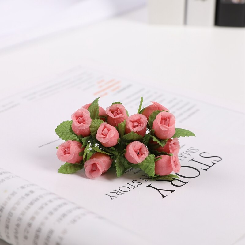 Bouquet de grenade artificielle 12 pièces, décoration de mariage, décorations de noël pour la maison, guirlande Mini fleurs décoratives: 11