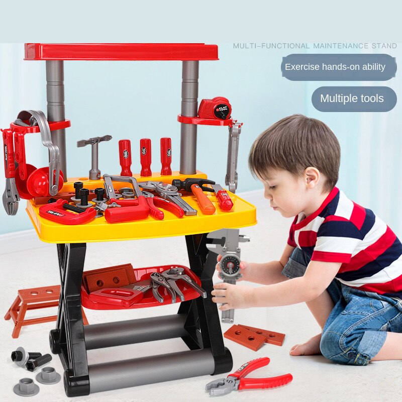 Baby Tool Set Simulatie Engineer Gereedschap Speelgoed Kind Gereedschapskist Kids Kinderen Voor Gereedschap Kinderen Pretend Reparatie Spelen Speelgoed