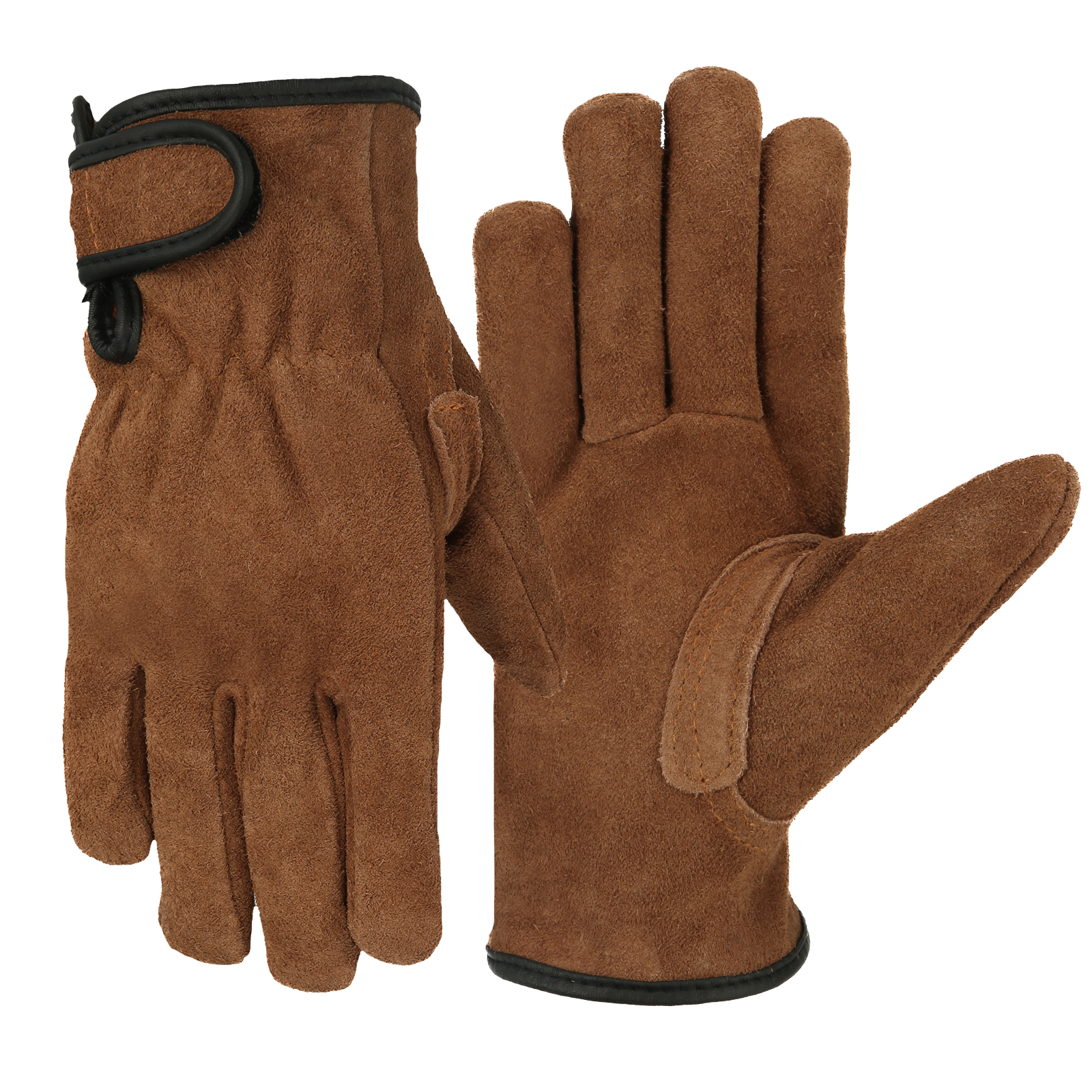 Läderhandskar för arbete, deri eldiven erkek, brandsäkra, 용접장갑, punkteringssäkra, gants anti-coupure, herrhandskar, arbetshandskar