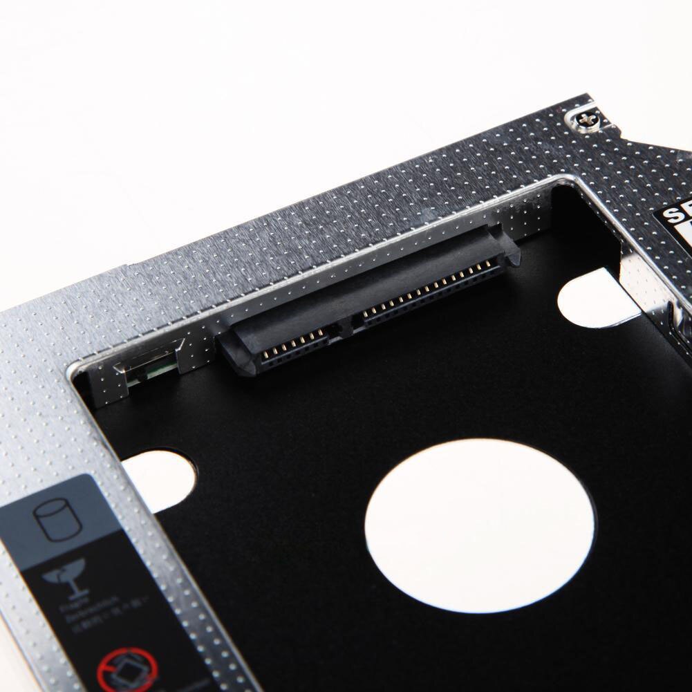 9.5mm/12.7mm sata hdd ssd harddisk cd-rom beslag caddy bay til macbook windows qjy 99