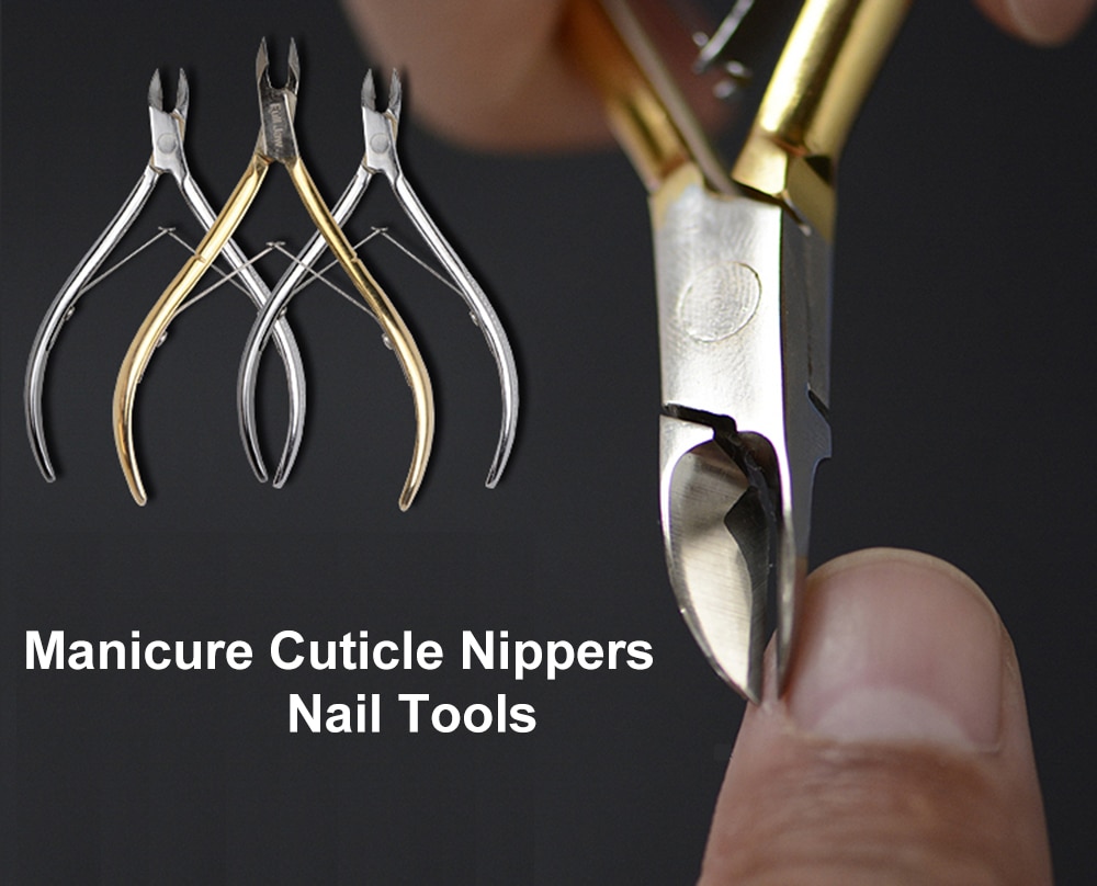 Negletang trimning negleskærer neglebånd nipper trimmer rustfrit stål negle neglebånd saks  d501/d07/d22 manicure værktøj