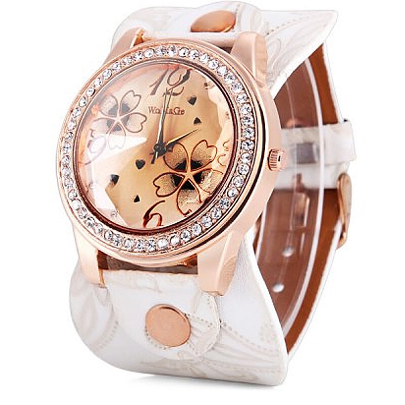 Vrouw Horloge Womage Horloge Crystal Vrouwen Horloges Oversize Dial Quartz Horloges Relogio Feminino Montres Femme Dames Horloge