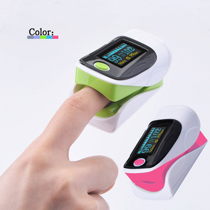 Vinger Pulsoximeter Blood Oxygen Bloed Oximeter Draagbare Oximeter Pulsoxymeter Vinger