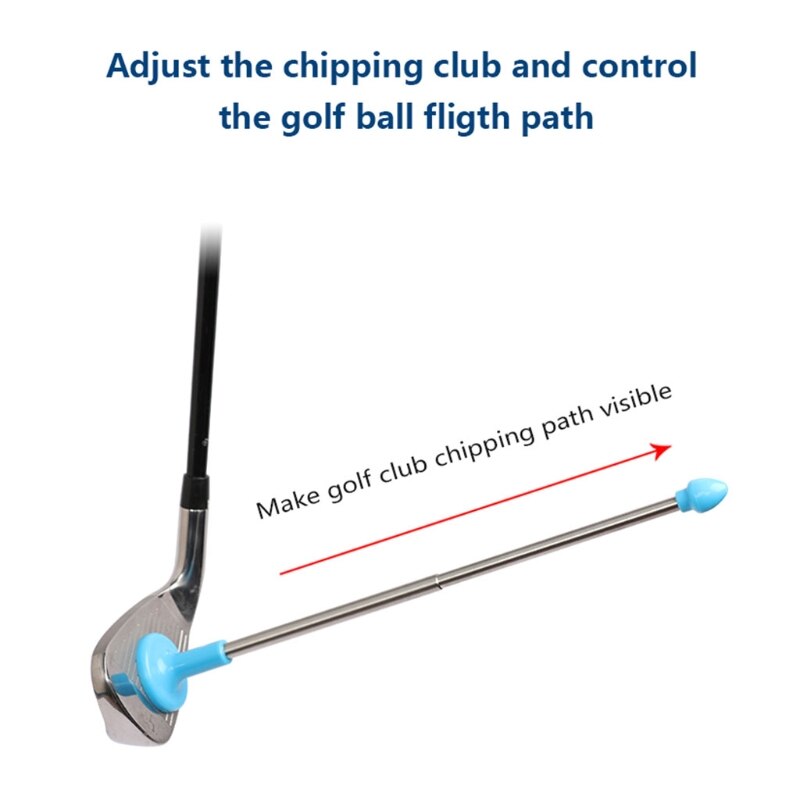 Golf Swing Direction Indicator Training Aid Posture Correction Improve Rhythm 27RD