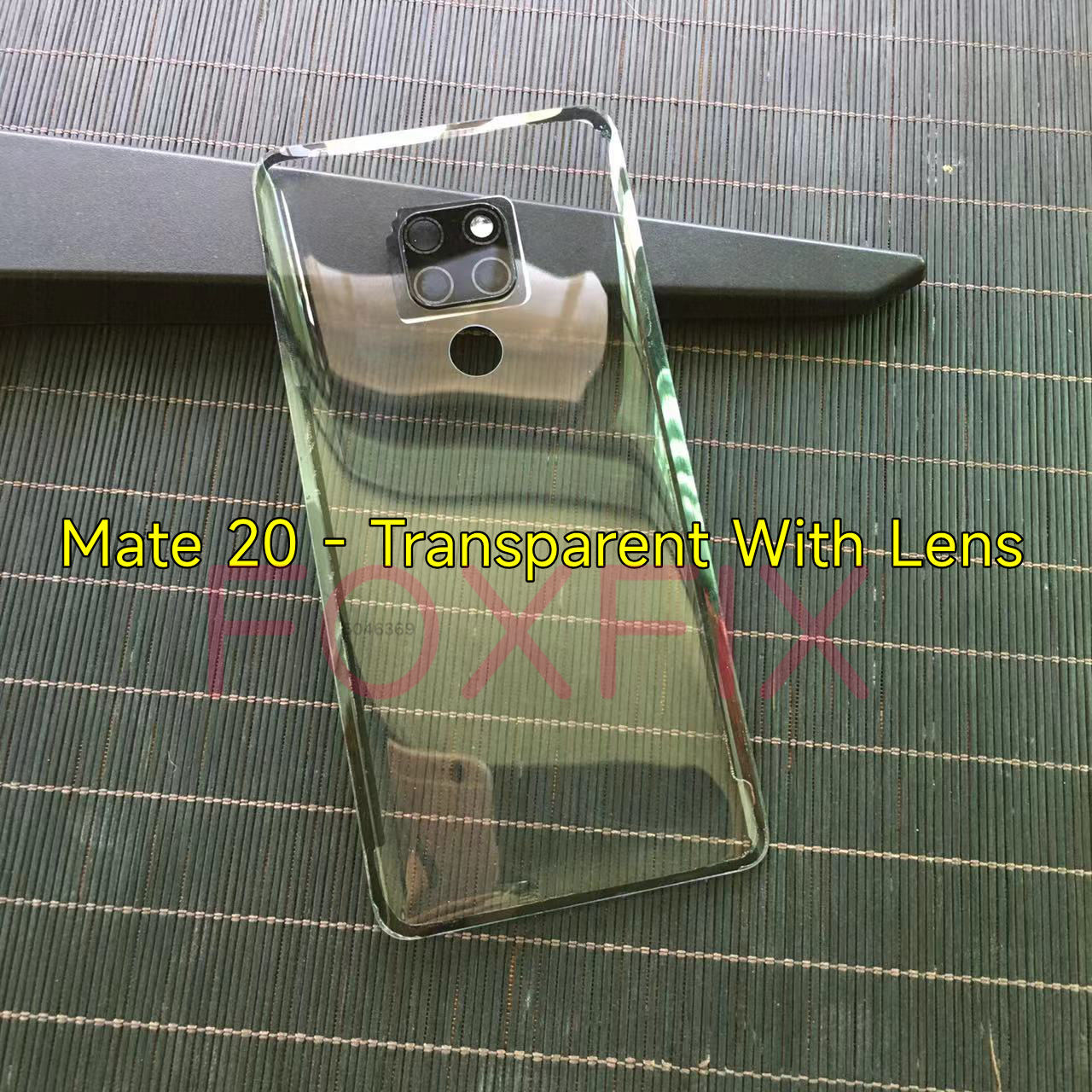 Clear Back Cover For Huawei Mate 20X 20 Pro Battery Door Panel Rear Housing Case With Camera Lens Replacement+Adhesive Sticker