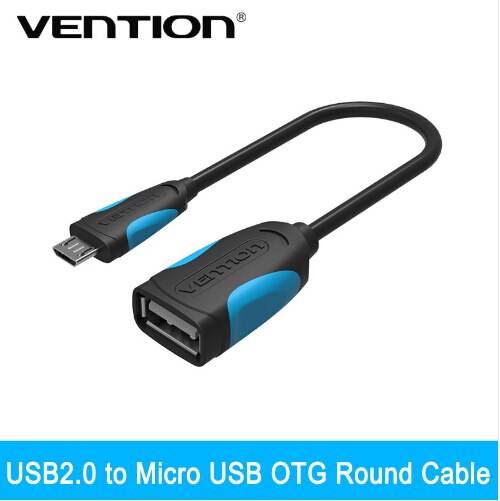 VENTION Micro USB OTG Cable Adapter for Xiaomi Redmi Note 5 Micro USB Connector For Samsung S6 Tablet Android USB2.0 OTG Adapter