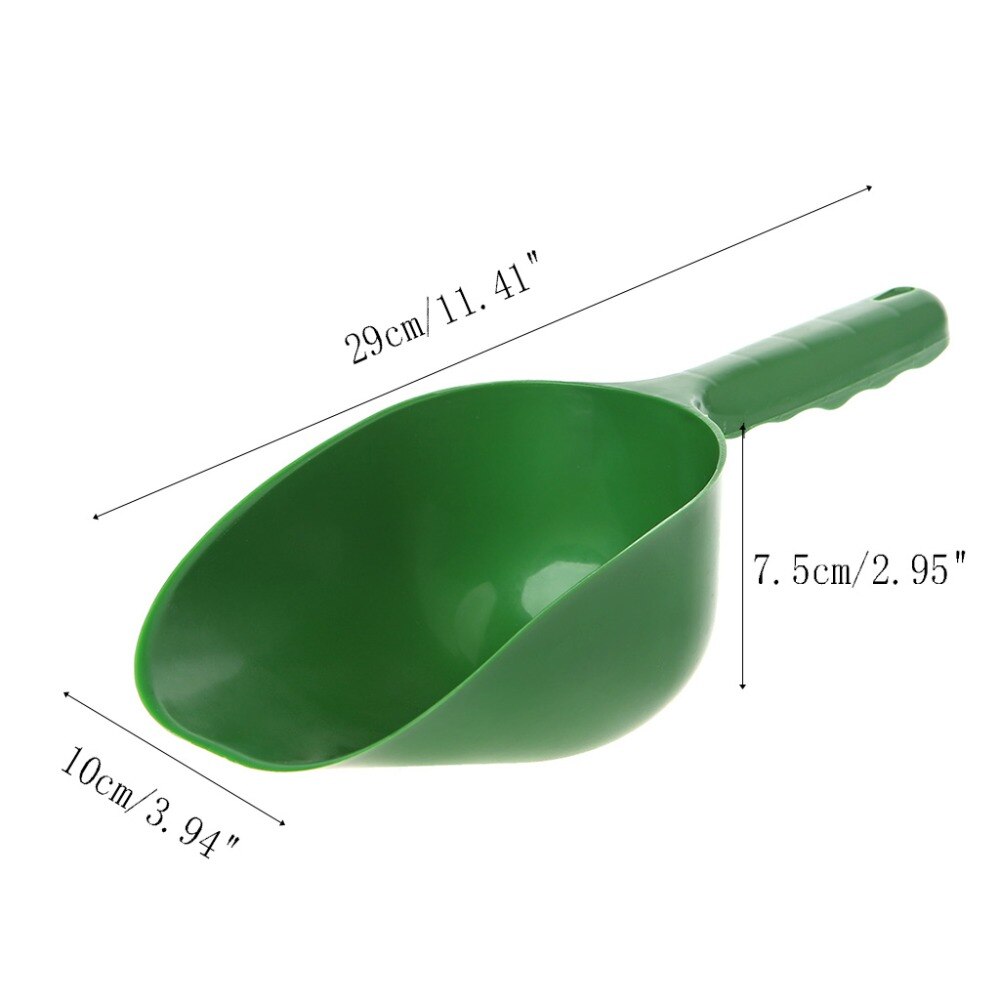 Pala de jardín multifunción, pala tipo cuchara de plástico para suelo, herramienta de excavación, cultivo l29k
