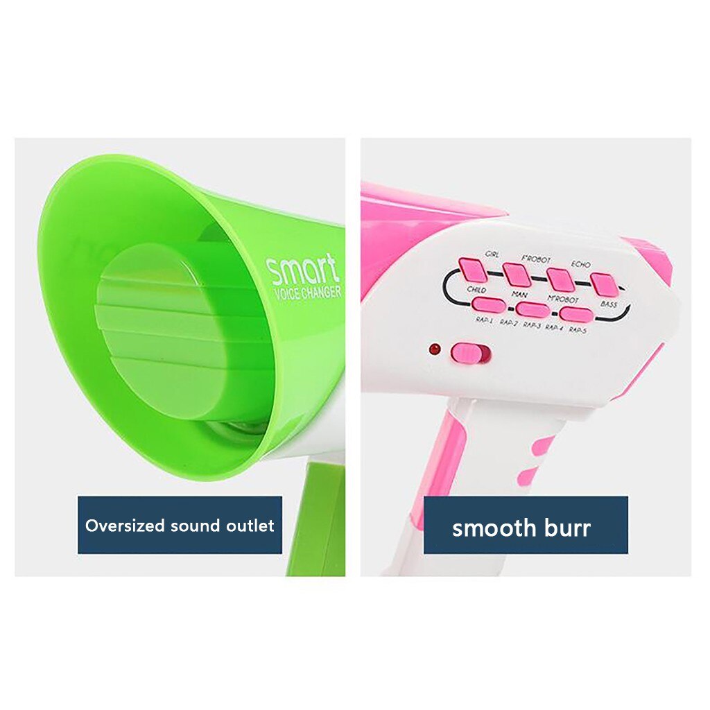 Smart Multi Voice Changer Loudspeaker 7 Different Voice Modifiers Speaker Toy