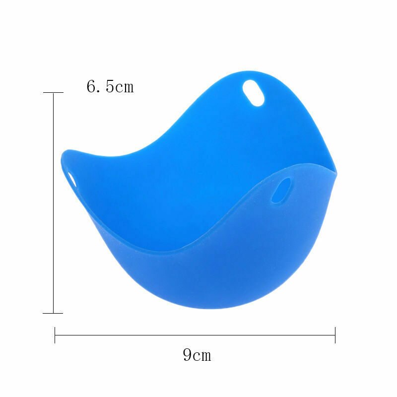 Moldes de silicona para huevos al vapor, caja de huevos multifunción, utensilios de cocina para huevos escalfados, utensilios para hornear U3 4 Uds.