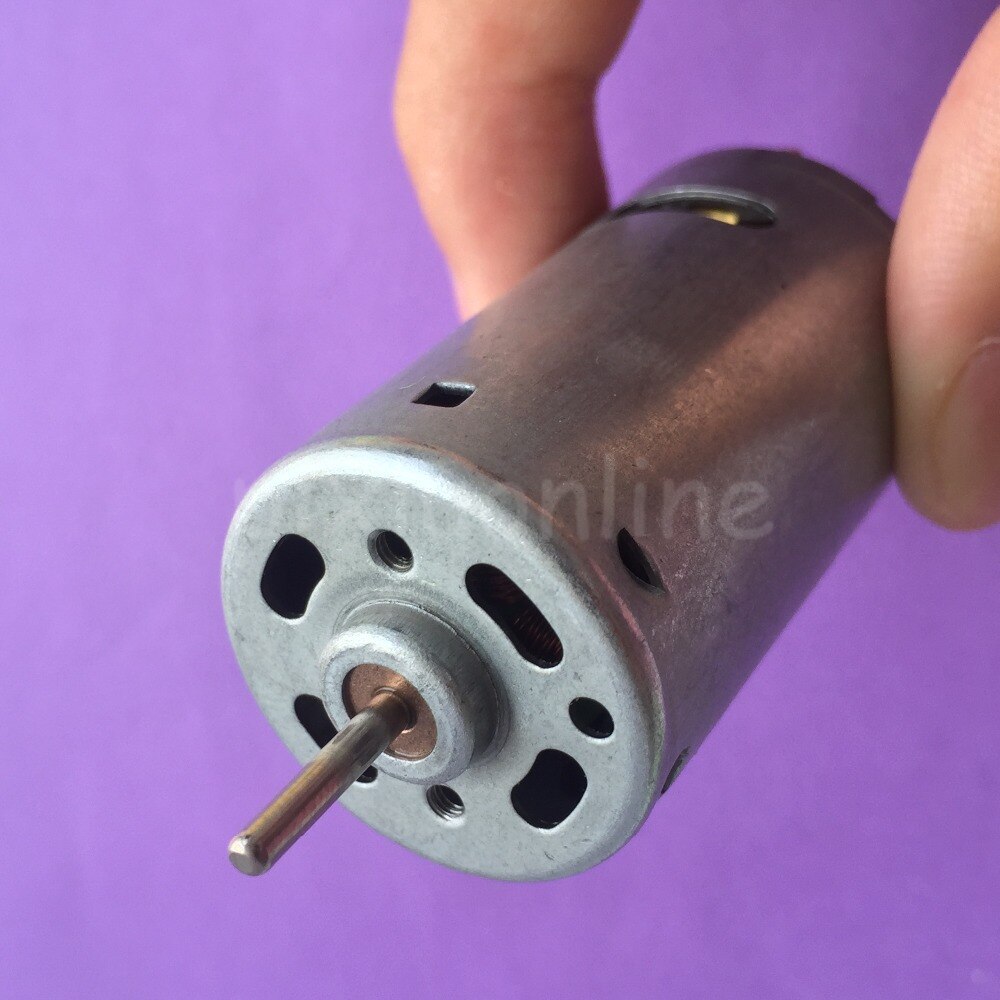 K215Y DC12-24V 390 DIY Mini DC Motor- 13000-26000 rpm Hohe Geschwindigkeit Großes Drehung