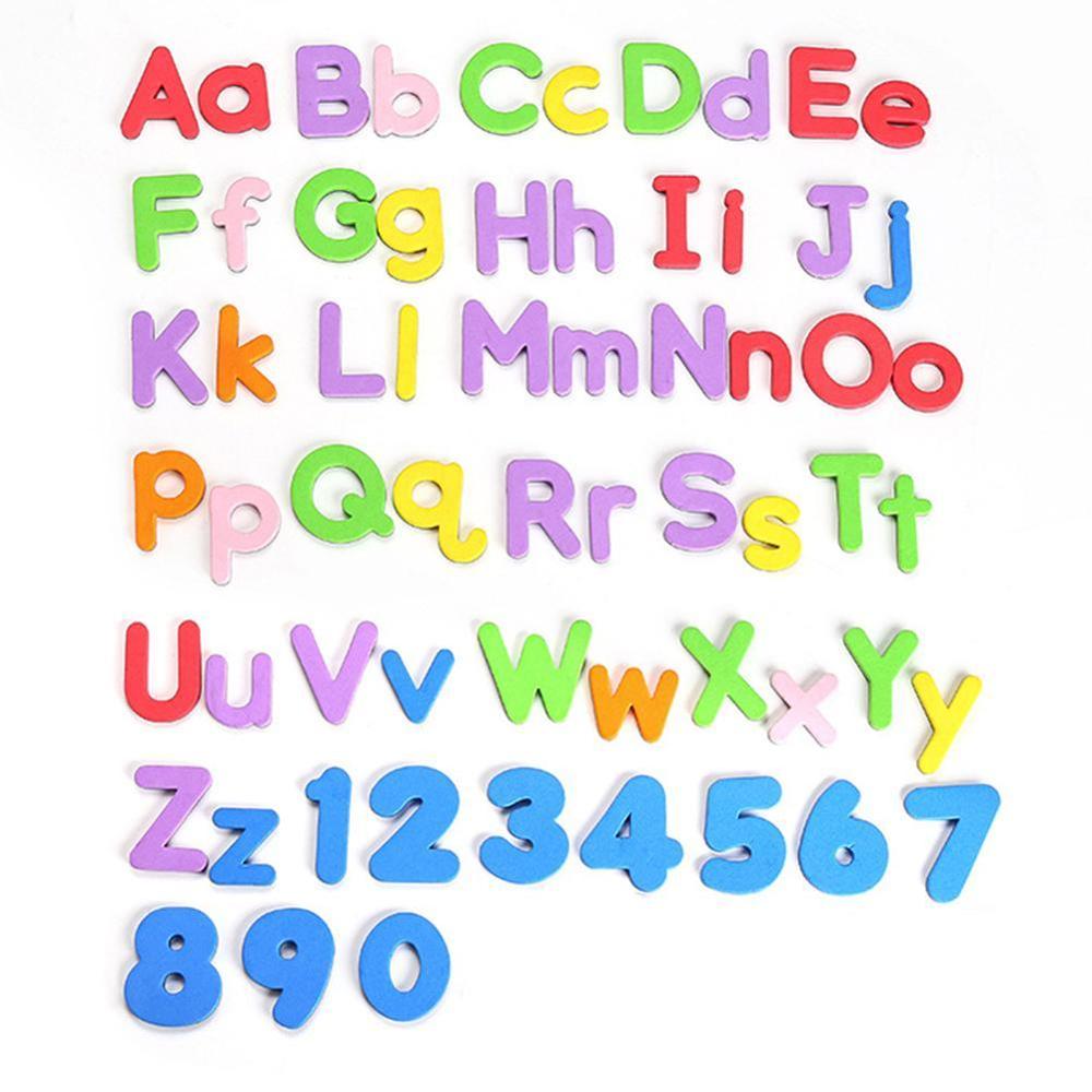 Magnetische Letters 243 Pcs Hoofdletters Kleine Schuim Alfabet Abc Magneten Voor Koelkast Koelkast Educatief Speelgoed Set